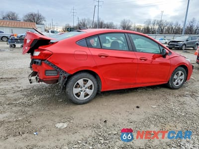 Trzecie zdjęcie samochodu z tyłu: 2018 CHEVROLET CRUZE LS VIN:1G1BC5SM5J7211550 - miniatura