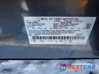 Zdjęcie 13 z 13 samochodu: 2020 FORD EDGE ST VIN:2FMPK4AP8LBA32091 - miniatura