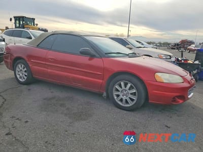 Czwarte zdjęcie samochodu z boku: 2002 CHRYSLER SEBRING GTC VIN:1C3EL75R22N272234 - miniatura