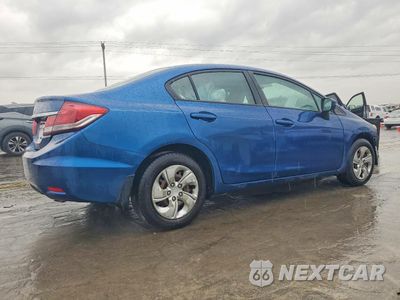Trzecie zdjęcie samochodu z tyłu: 2014 HONDA CIVIC LX VIN:19XFB2F51EE014989 - miniatura