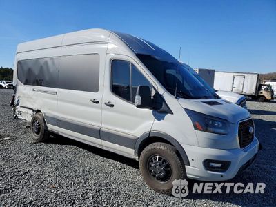 Czwarte zdjęcie samochodu z boku: 2024 FORD TRANSIT 350 DELIVERY VAN VIN:1FTBW3XG7RKA51217 - miniatura