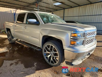 Czwarte zdjęcie samochodu z boku: 2015 CHEVROLET SILVERADO K1500 LT VIN:3GCUKREH2FG392790 - miniatura