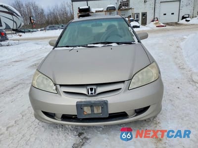 Piąte zdjęcie samochodu w środku: 2005 HONDA CIVIC LX VIN:2HGES16665H034935 - miniatura