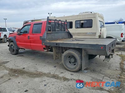 Drugie zdjęcie samochodu z przodu: 2002 FORD F350 SUPER DUTY FLATBED TRUCK VIN:1FTWW33FX2EC70305 - miniatura