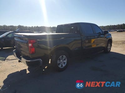 Trzecie zdjęcie samochodu z tyłu: 2020 CHEVROLET SILVERADO C1500 LT VIN:3GCPWCEDXLG348611 - miniatura