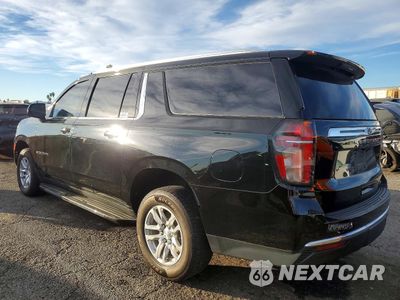 Drugie zdjęcie samochodu z przodu: 2021 CHEVROLET SUBURBAN C1500 LT VIN:1GNSCCKDXMR286188 - miniatura
