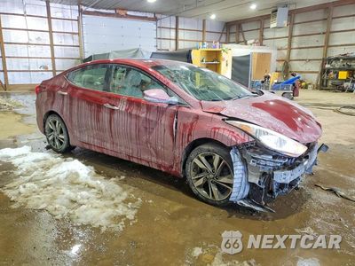 Czwarte zdjęcie samochodu z boku: 2016 HYUNDAI ELANTRA SE VIN:5NPDH4AE7GH655300 - miniatura