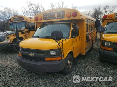Drugie zdjęcie samochodu z przodu: 2010 CHEVROLET EXPRESS SCHOOL BUS VIN:1GB9G5AG5A1166350 - miniatura