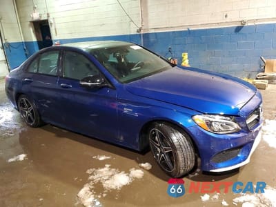 Czwarte zdjęcie samochodu z boku: 2018 MERCEDES-BENZ C 43 4MATIC AMG VIN:55SWF6EB3JU266748 - miniatura