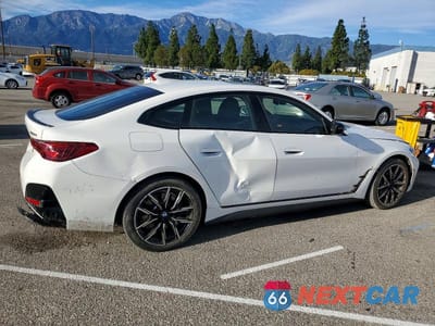 Trzecie zdjęcie samochodu z tyłu: 2025 BMW I4 EDRIVE 40 VIN:WBY23HD01SFU16419 - miniatura