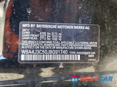 Zdjęcie 13 z 13 samochodu: 2018 BMW 430XI GRAN COUPE VIN:WBA4J3C50JBG91740 - miniatura