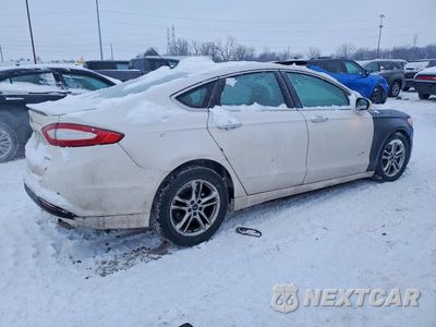 Trzecie zdjęcie samochodu z tyłu: 2015 FORD FUSION TITANIUM PHEV VIN:3FA6P0SU6FR237709 - miniatura
