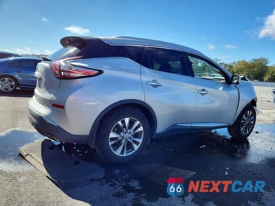 Trzecie zdjęcie samochodu z tyłu: 2015 NISSAN MURANO SL VIN:5N1AZ2MG3FN247582 - miniatura