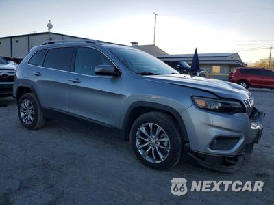 Czwarte zdjęcie samochodu z boku: 2021 JEEP CHEROKEE LATITUDE LUX VIN:1C4PJLMX2MD239391 - miniatura