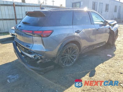 Trzecie zdjęcie samochodu z tyłu: 2023 INFINITI QX60 AUTOGRAPH VIN:5N1DL1HU9PC360880 - miniatura