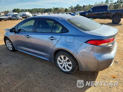 Drugie zdjęcie samochodu z przodu: 2020 TOYOTA COROLLA LE VIN:JTDEPRAE1LJ073411 - miniatura