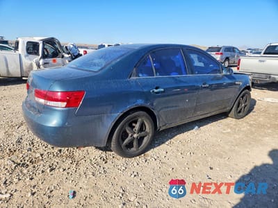 Trzecie zdjęcie samochodu z tyłu: 2007 HYUNDAI SONATA GLS VIN:5NPET46C77H293110 - miniatura