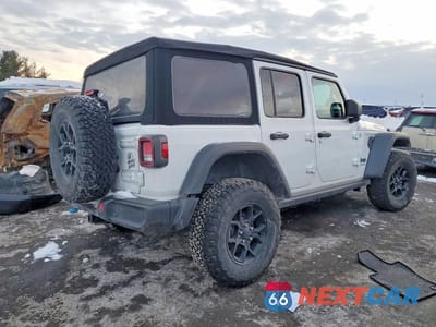 Trzecie zdjęcie samochodu z tyłu: 2024 JEEP WRANGLER 4XE VIN:1C4RJXN69RW122408 - miniatura