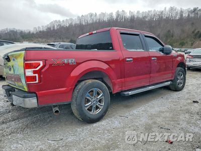 Trzecie zdjęcie samochodu z tyłu: 2018 FORD F150 SUPERCREW VIN:1FTEW1E53JFB34417 - miniatura