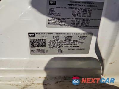 Zdjęcie 12 z 15 samochodu: 2025 GMC SIERRA K1500 ELEVATION-L VIN:3GTPUJEK1SG349010 - miniatura