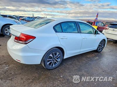 Trzecie zdjęcie samochodu z tyłu: 2013 HONDA CIVIC EXL VIN:19XFB2F90DE055681 - miniatura