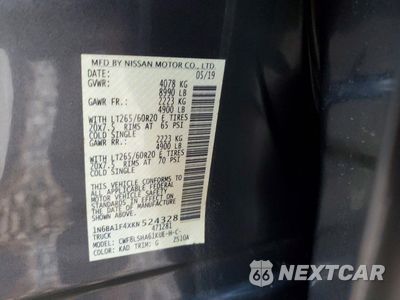 Zdjęcie 12 z 15 samochodu: 2019 NISSAN TITAN XD SL VIN:1N6BA1F4XKN524328 - miniatura