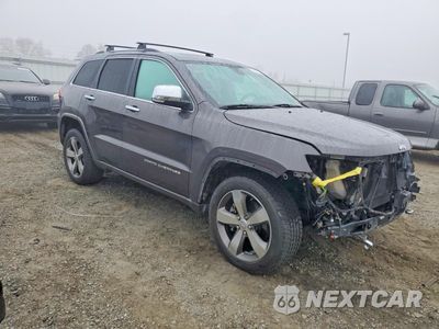 Czwarte zdjęcie samochodu z boku: 2015 JEEP GRAND CHEROKEE OVERLAND VIN:1C4RJFCT2FC762203 - miniatura