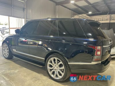 Trzecie zdjęcie samochodu z tyłu: 2014 LAND ROVER RANGE ROVER SUPERCHARGED VIN:SALGS2TF6EA155229 - miniatura