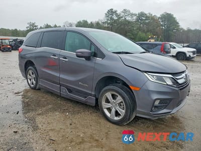 Czwarte zdjęcie samochodu z boku: 2019 HONDA ODYSSEY EXL VIN:5FNRL6H76KB101258 - miniatura