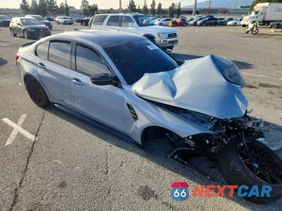 Czwarte zdjęcie samochodu z boku: 2023 BMW M3 COMPETITION VIN:WBS43AY08PFP77643 - miniatura