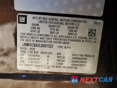 Zdjęcie 13 z 13 samochodu: 2020 BUICK ENVISION ESSENCE VIN:LRBFX2SA2LD087323 - miniatura
