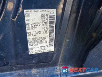 Zdjęcie 13 z 13 samochodu: 2020 NISSAN NV 2500 S VIN:1N6BF0LY5LN807871 - miniatura