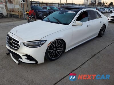 2022 MERCEDES-BENZ S 500 4MATIC W1K6G6DB4NA105720 - główne zdjęcie licytacji z USA - miniatura
