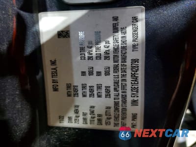 Zdjęcie 12 z 13 samochodu: 2023 TESLA MODEL 3 VIN:5YJ3E1EA4PF428798 - miniatura