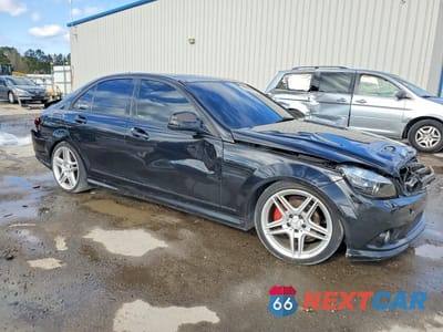 Czwarte zdjęcie samochodu z boku: 2008 MERCEDES-BENZ C 300 VIN:WDDGF54X98R017927 - miniatura