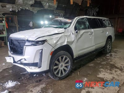 2022 CADILLAC ESCALADE ESV PREMIUM LUXURY PLATINUM 1GYS4MKL7NR176102 - główne zdjęcie licytacji z USA - miniatura