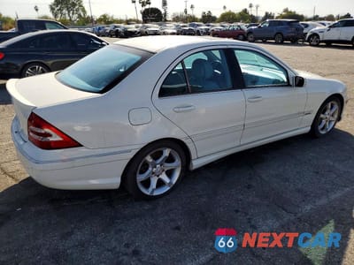 Trzecie zdjęcie samochodu z tyłu: 2007 MERCEDES-BENZ C 230 VIN:WDBRF52H37F909152 - miniatura