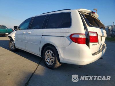 Drugie zdjęcie samochodu z przodu: 2007 HONDA ODYSSEY EXL VIN:5FNRL38667B456041 - miniatura