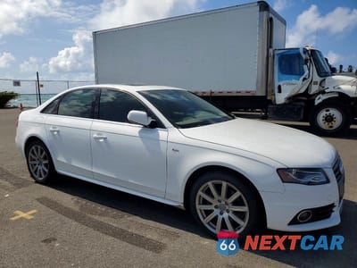 Czwarte zdjęcie samochodu z boku: 2012 AUDI A4 PREMIUM PLUS VIN:WAUEFAFL4CN019490 - miniatura