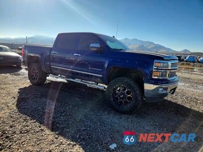 Czwarte zdjęcie samochodu z boku: 2014 CHEVROLET SILVERADO K1500 LTZ VIN:3GCUKSEC9EG300245 - miniatura