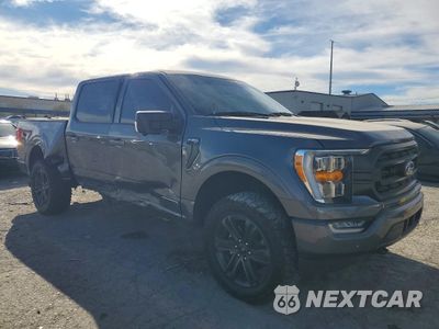 Czwarte zdjęcie samochodu z boku: 2021 FORD F150 SUPERCREW VIN:1FTFW1ED1MFC34340 - miniatura