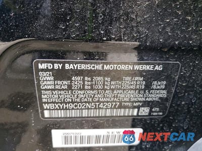 Zdjęcie 13 z 13 samochodu: 2022 BMW X2 SDRIVE28I VIN:WBXYH9C02N5T42977 - miniatura