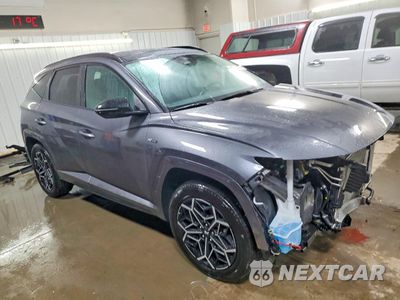 Czwarte zdjęcie samochodu z boku: 2024 HYUNDAI TUCSON N LINE VIN:KM8JFCD19RU162122 - miniatura