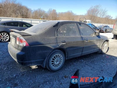 Trzecie zdjęcie samochodu z tyłu: 2002 HONDA CIVIC EX VIN:2HGES25722H519908 - miniatura