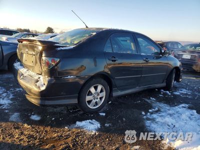 Trzecie zdjęcie samochodu z tyłu: 2008 TOYOTA COROLLA CE VIN:2T1BR32E18C867238 - miniatura
