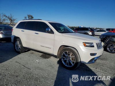 Czwarte zdjęcie samochodu z boku: 2016 JEEP GRAND CHEROKEE SUMMIT VIN:1C4RJEJG1GC473170 - miniatura