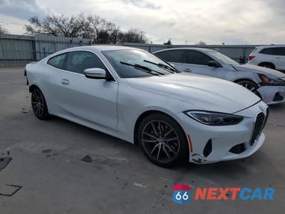 Czwarte zdjęcie samochodu z boku: 2024 BMW 430I VIN:WBA53AP05RCR85557 - miniatura