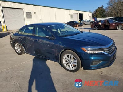 Czwarte zdjęcie samochodu z boku: 2021 VOLKSWAGEN PASSAT S VIN:1VWAA7A34MC018263 - miniatura