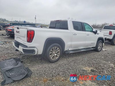 Trzecie zdjęcie samochodu z tyłu: 2021 GMC SIERRA K1500 DENALI VIN:3GTU9FETXMG284316 - miniatura