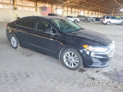 Czwarte zdjęcie samochodu z boku: 2019 FORD FUSION SE VIN:3FA6P0HD4KR247057 - miniatura